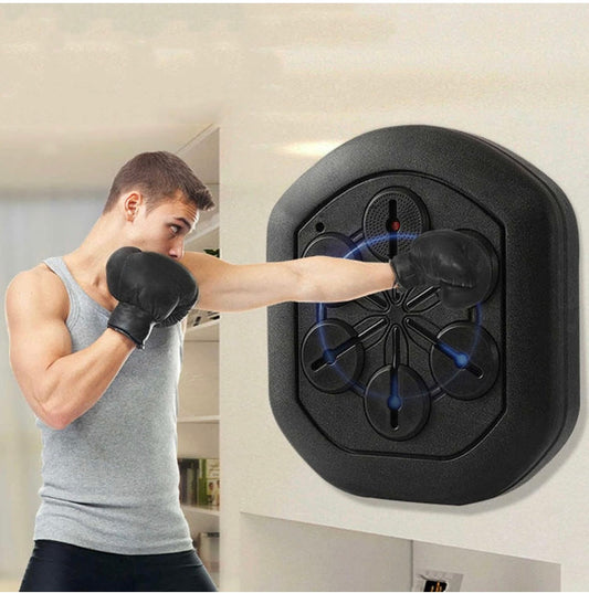 Smart Music Boxing Machine Wall Target LED Lighted Sandbag Relaxing Reaction Training Target for Boxing Sports Agility Reaction