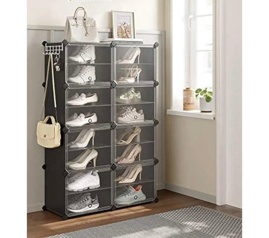 Shoe Organizer with Doors