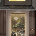 Landscape decoration painting LED lighting room decoration wall lamp interior wall light living room decoration wall art lightin