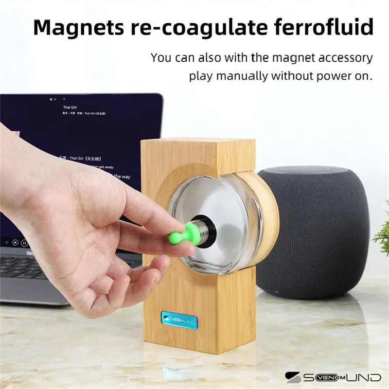 Sound Equipment Motion Sensor Desktop Music Partner Portable Visual Music Soundtouch Wireless Mini Magnetic Fluid Pickup