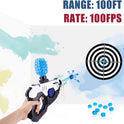 Splatter Gel Ball Blaster Tracer with 5000 Gel Beads, Backyard Fun and Outdoor Activities-Fighting Shooting Games for Kids