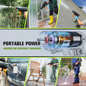 Portable Cordless Pressure Washer