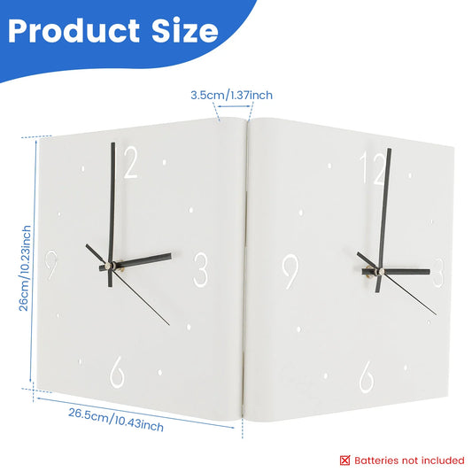 Double Sided Wall Clock