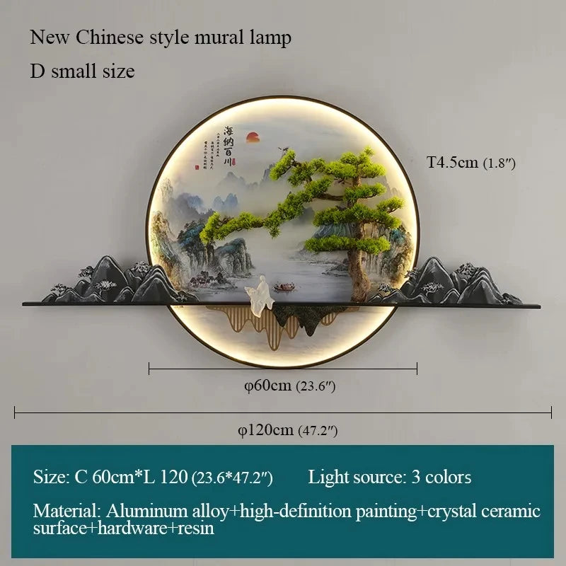 Bonsai Tree Wall Lamp