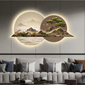 Bonsai Tree Moon Wall Lamp