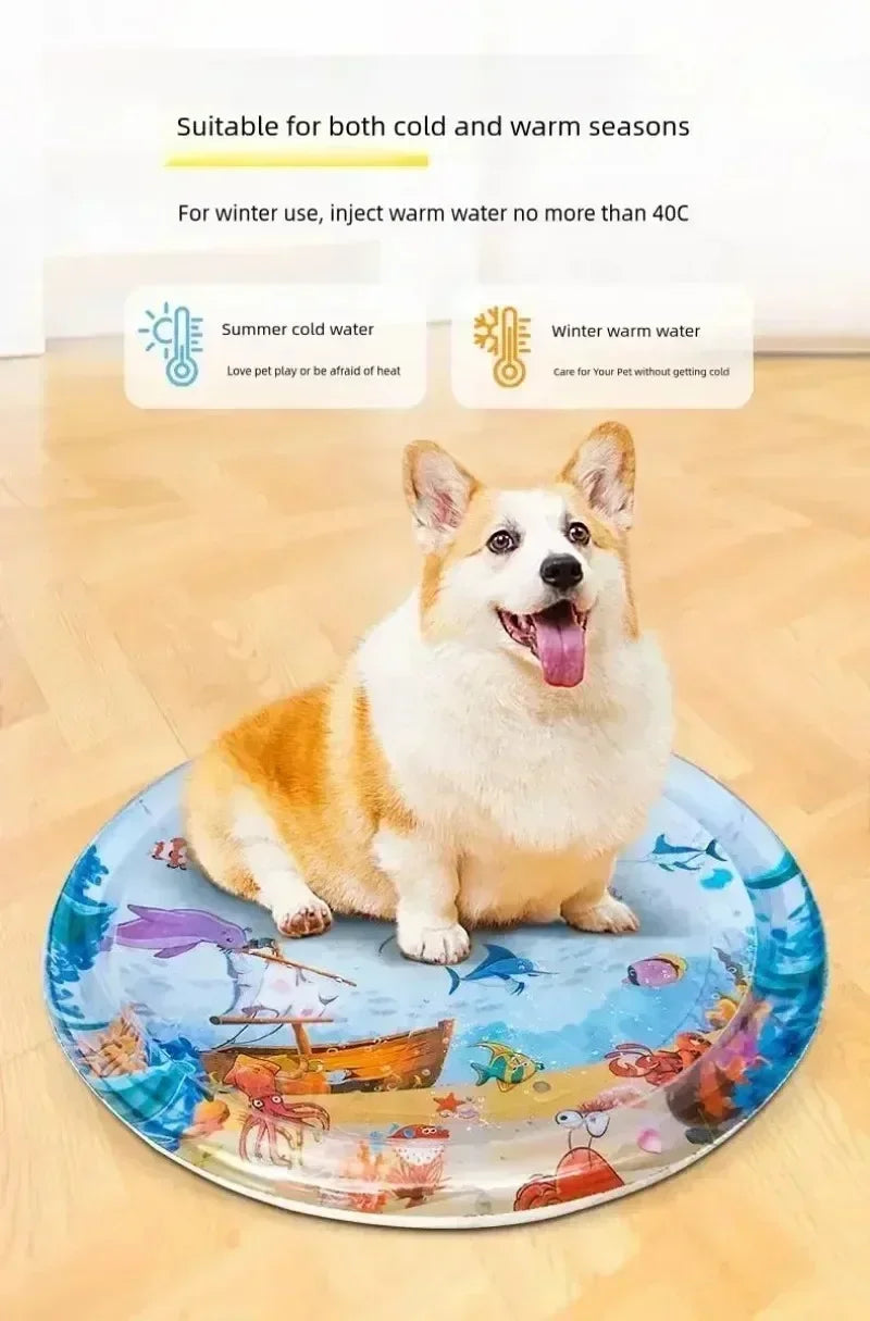 Pet Bed Water Sensory Play Mat