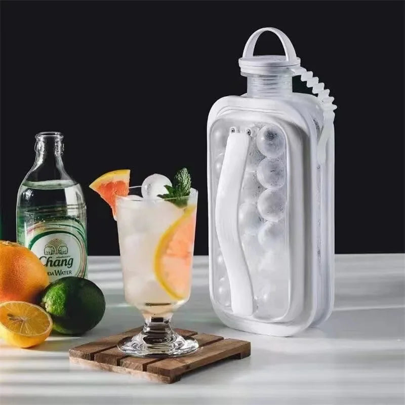 Folding Curling Ice Tray Molds with bag