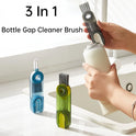 3-in-1 Multifunctional Bottle & Gap Cleaning Brush