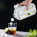 Folding Curling Ice Tray Molds with bag