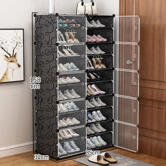 Plastic Luxury Shoe Rack Organizer Shoes