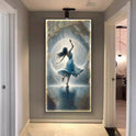 Character Hanging Painting Lamp Room Decoration Wall Lamp Home Decoration Wall Decoration Light Fixture Living Room Decoration