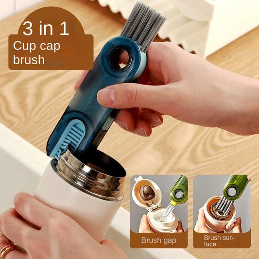 3-in-1 Multifunctional Bottle & Gap Cleaning Brush