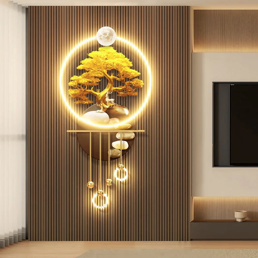 Fortune Tree Wall Lamp