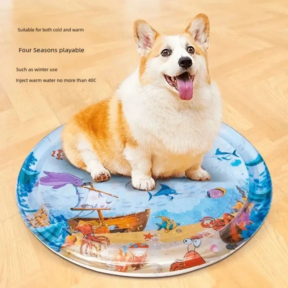 Pet Bed Water Sensory Play Mat