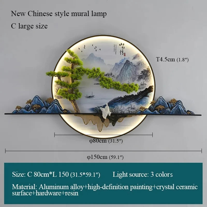 Bonsai Tree Wall Lamp