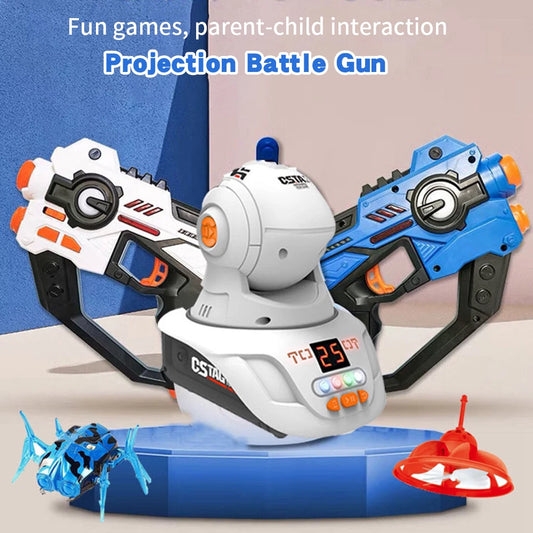 Laser Tag Game Set with Projector