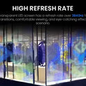 LED Transparent Film Screen Display with Video Processor