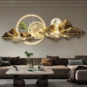 Luxury Wall Clock Led Lamp